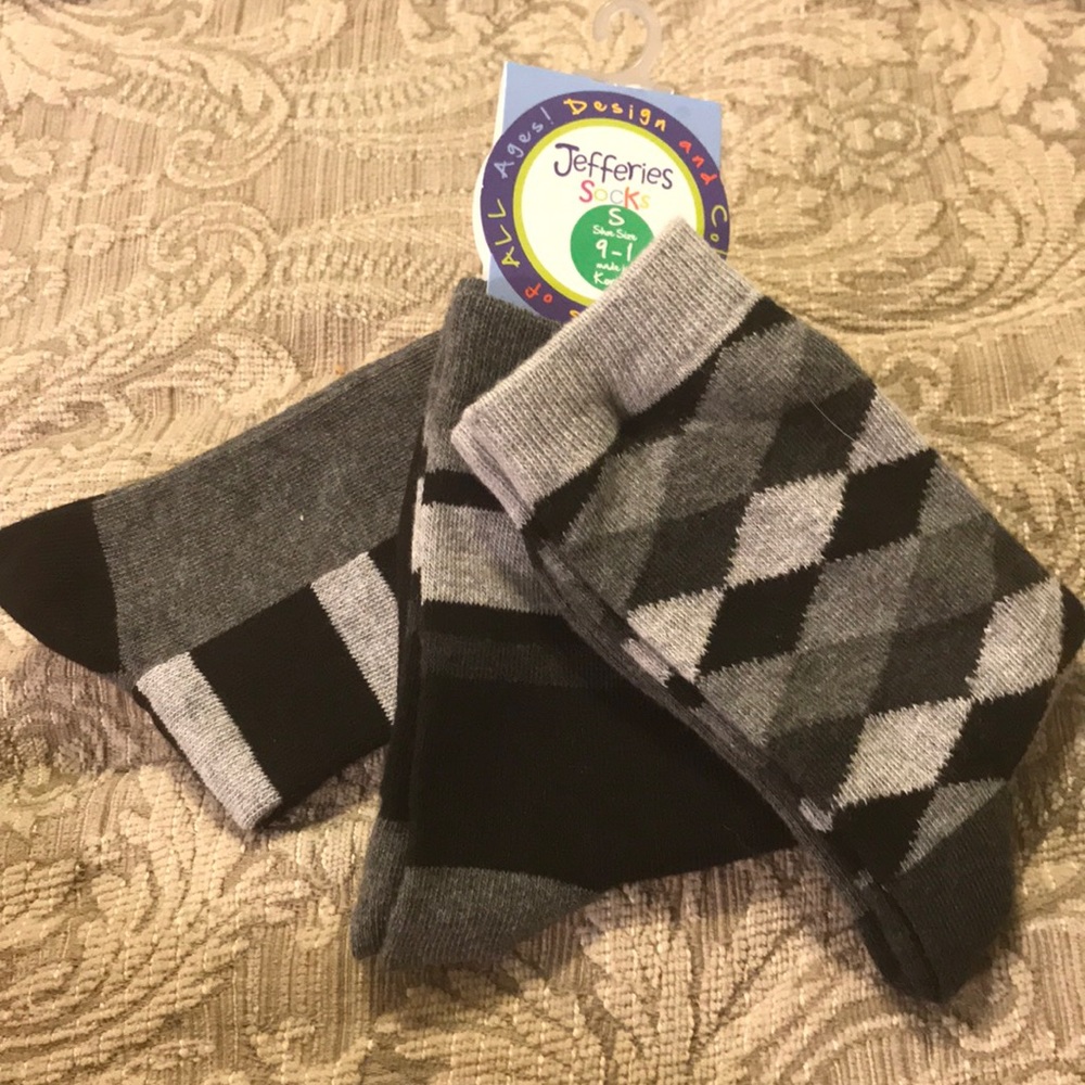 NWT Boys 3pk Novelty Socks. Size S